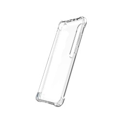 Capa de Silicone com Cantos Duras para Xiaomi Mi Note 10 Lite Transparente Capa de Silicone com Cantos Duras para Xiaomi Mi Note 10 Lite Transparente